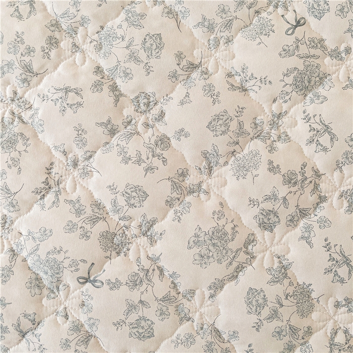 91家纺网 家纺一手货源 找家纺 十个点2025新款针织棉 夹棉床笠式床裙床头罩系列  靘芲（qinghua）