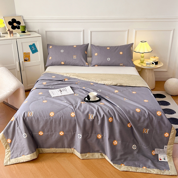 91家纺网 家纺一手货源 找家纺 尊妙被业 2025新款里外全棉印花棉花被纯棉夏被夏凉被全棉棉花夏凉被迪达拉