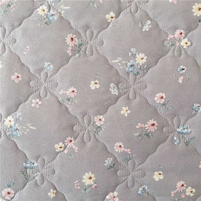 91家纺网 家纺一手货源 找家纺 十个点2025新款针织棉 夹棉床笠式床裙床头罩系列  迷迭香