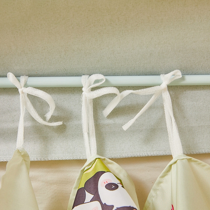 91家纺网 家纺一手货源 找家纺 迪凡保罗蚊帐 2025新款2504专版印花遮光帘上下铺子母蚊帐-城堡款 贪吃熊猫