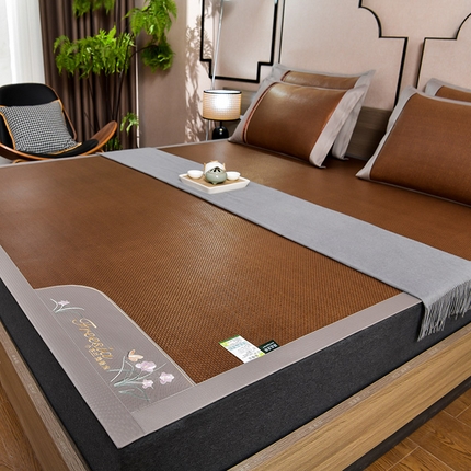 （总）小牛席业 2025新款小苍兰冰藤-双面席系列凉席藤席冰藤席冰丝席竹席草席空调席乳胶席豆豆席