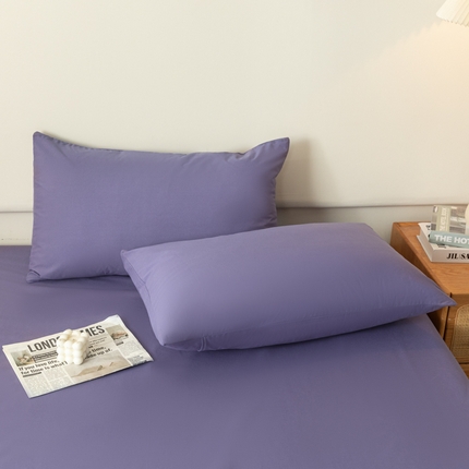 91家纺网 家纺一手货源 找家纺 （总）衿成家纺 2025新款亲肤舒适防水纯色枕套