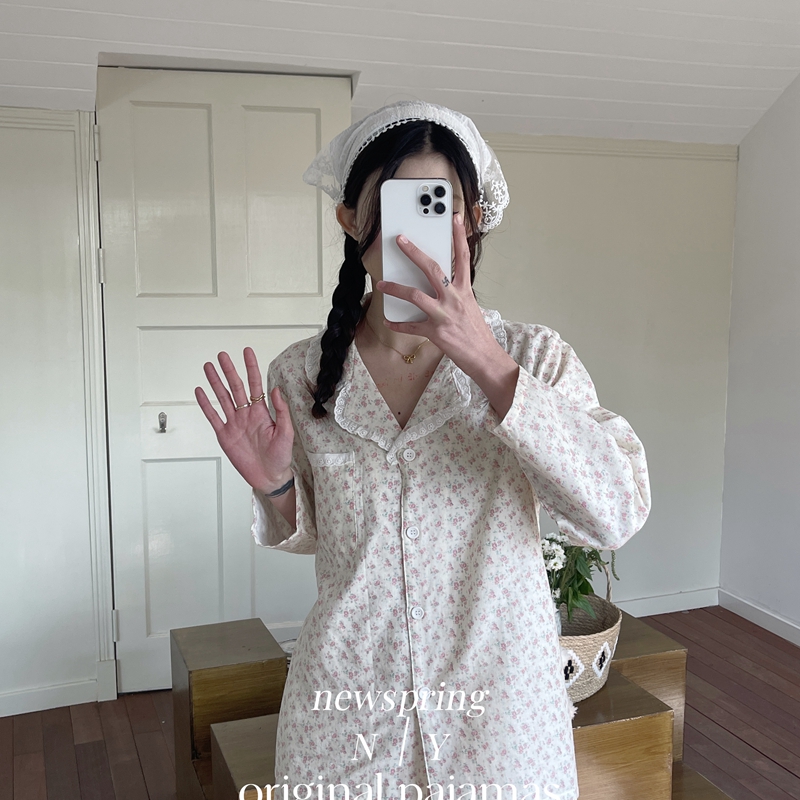 91家纺网 家纺一手货源 找家纺 （总）纽约生活 有氧A类双层纱韩系家居服