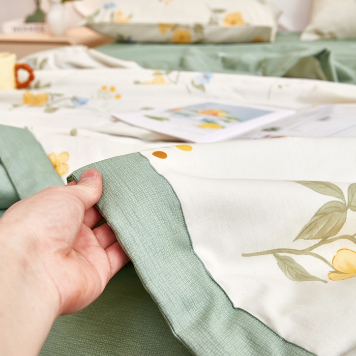 91家纺网 家纺一手货源 找家纺 尊妙被业 2025新款里外全棉印花棉花被纯棉夏被夏凉被全棉棉花夏凉被花样晨熙