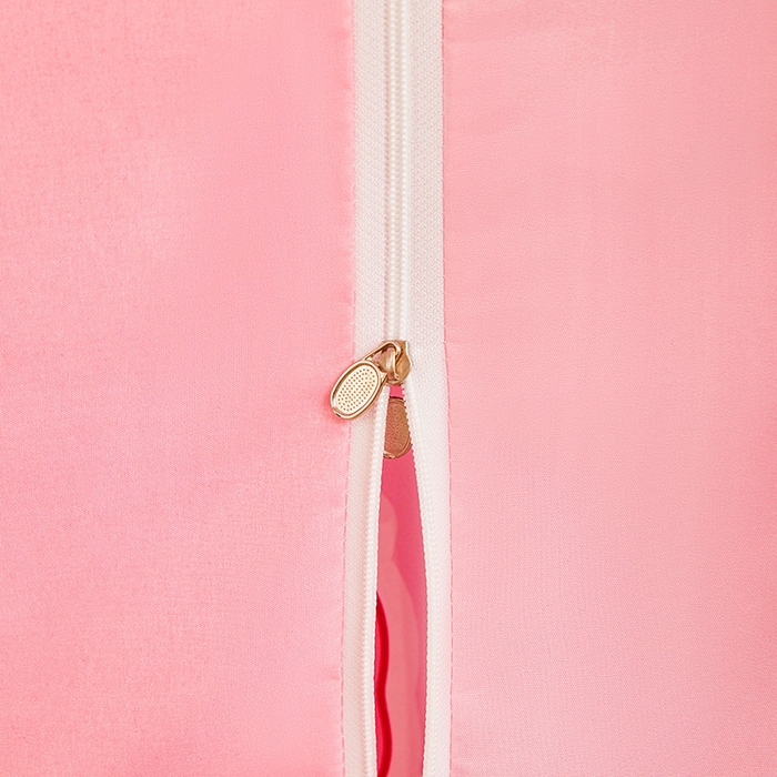 91家纺网 家纺一手货源 找家纺 迪凡保罗蚊帐 2025新款2504专版印花遮光帘上下铺子母蚊帐-城堡款 粉红小熊