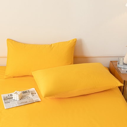 91家纺网 家纺一手货源 找家纺 （总）衿成家纺 2025新款亲肤舒适防水纯色枕套