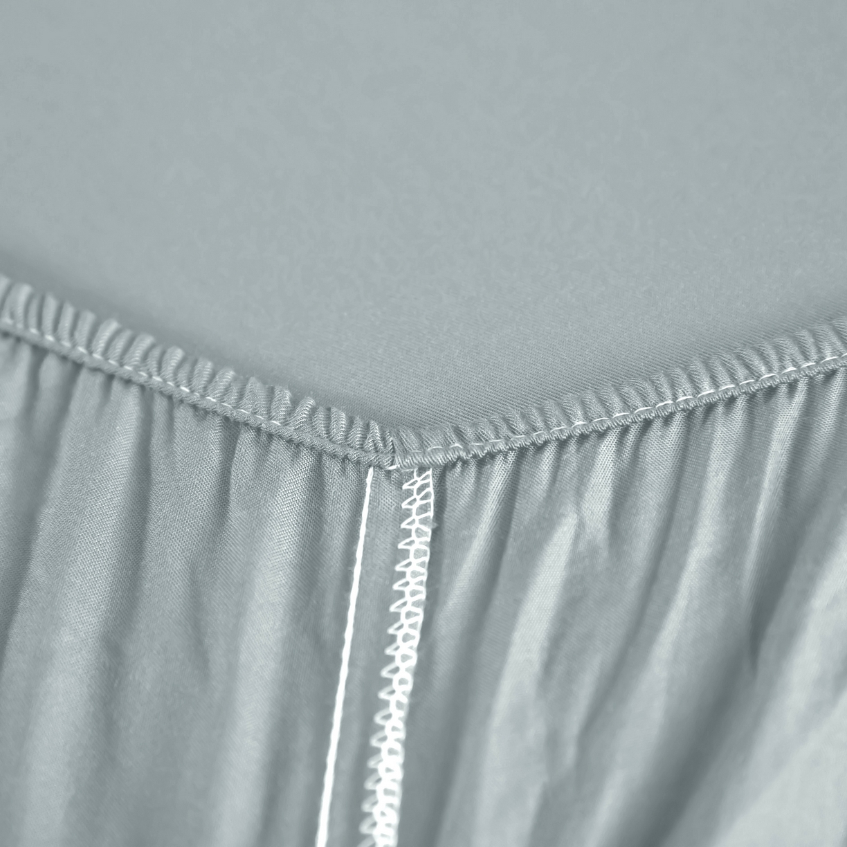 91家纺网 家纺一手货源 找家纺 天瑜 2025天丝床笠 床笠  薄雾灰