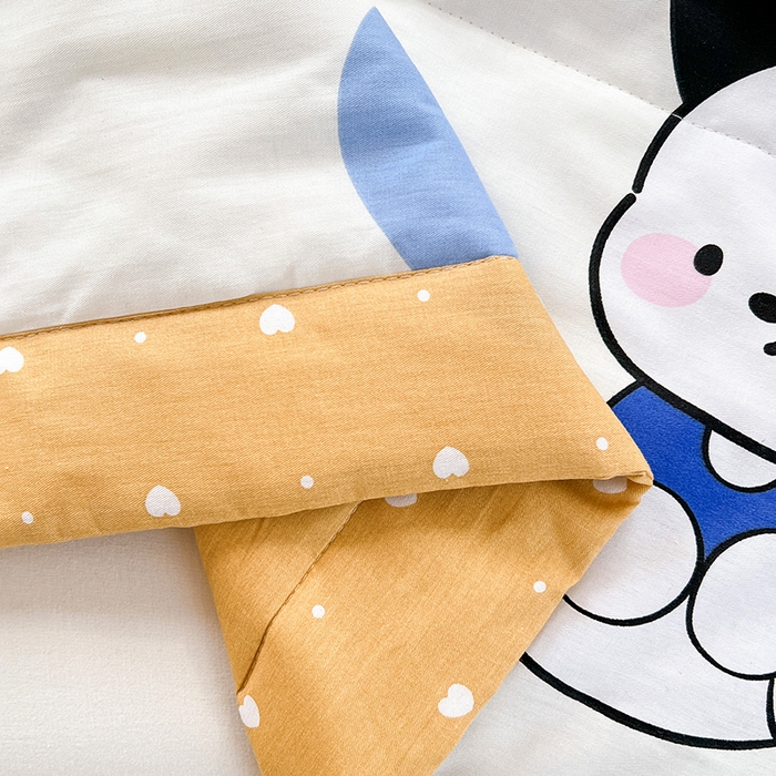 91家纺网 家纺一手货源 找家纺 尊妙被业 2025新款里外全棉印花棉花被纯棉夏被夏凉被全棉棉花夏凉被咯咯狗