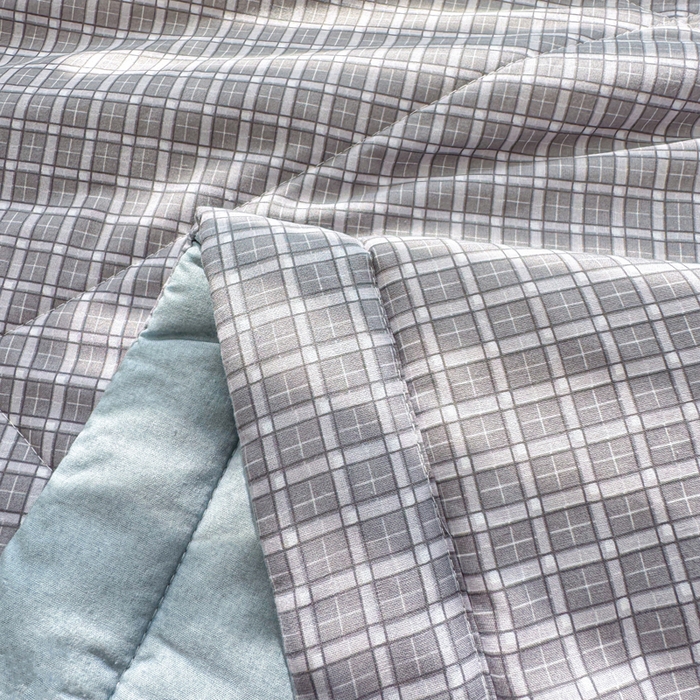 91家纺网 家纺一手货源 找家纺 金泰莱 2025新款里外全棉手包边棉花夏被 乔南