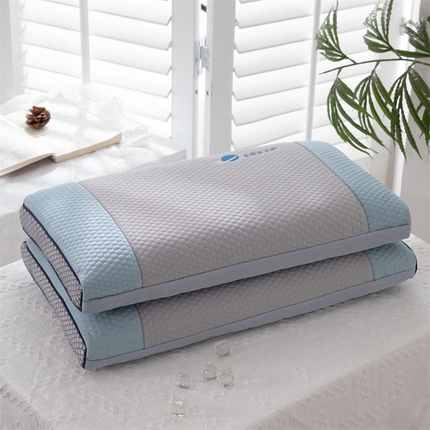 91家纺网 家纺一手货源 找家纺 （总）仁宇枕业 2025新款新品 清凉豆豆盛夏时光系列冰豆豆立体全荞麦枕头枕芯