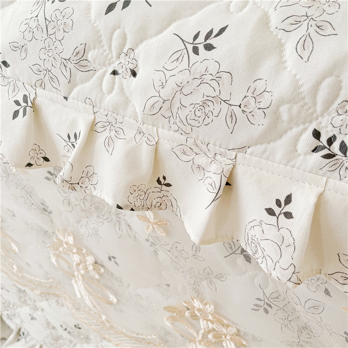 91家纺网 家纺一手货源 找家纺 十个点2025新款亲肤夹棉床头罩 茶言观色