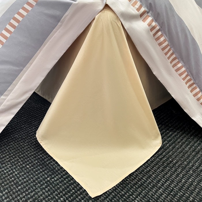 91家纺网 家纺一手货源 找家纺 新方向 2025新款全棉长绒棉数码印花四件套-布拉格之恋 布拉格之恋-香槟