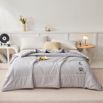 91家纺网 家纺一手货源 找家纺 （总）羽涵家纺 2025新款水洗磨毛远红外抗菌被子夏被-4款