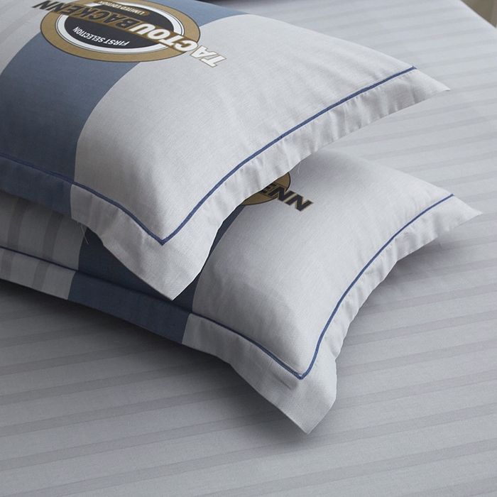 91家纺网 家纺一手货源 找家纺 启航家居2025新款春夏直播爆款全棉大版印花四件套 美式情调