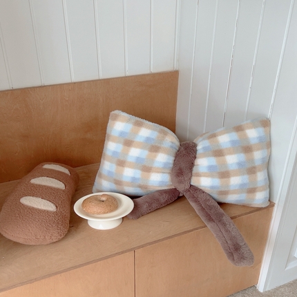 91家纺网 家纺一手货源 找家纺 （总）桔子家纺 2025新款蝴蝶结抱枕