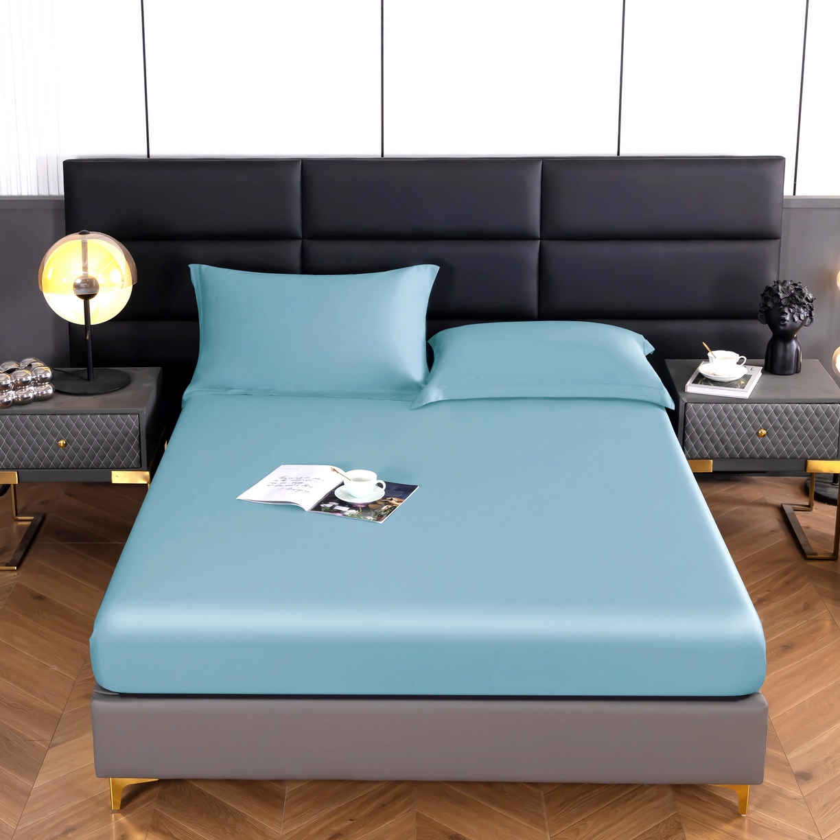 91家纺网 家纺一手货源 找家纺 天瑜 2025天丝床笠 床笠  伊兰