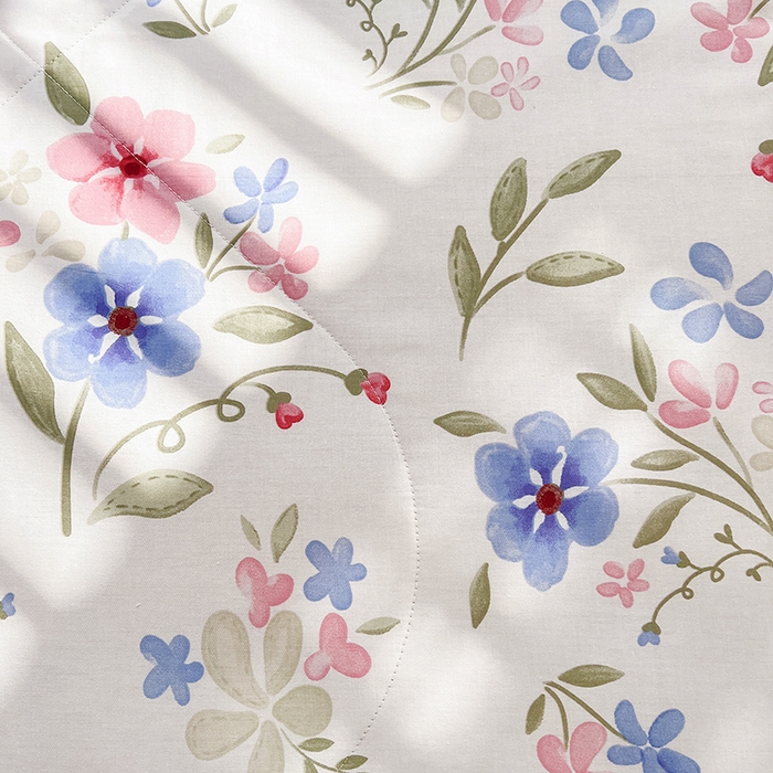 91家纺网 家纺一手货源 找家纺 尊妙被业 2025新款里外全棉印花棉花被纯棉夏被夏凉被全棉棉花夏凉被繁花舒暖