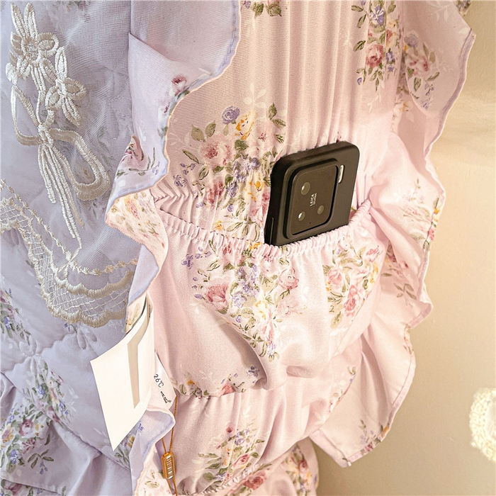 91家纺网 家纺一手货源 找家纺 十个点2025新款亲肤夹棉床头罩 花前月下