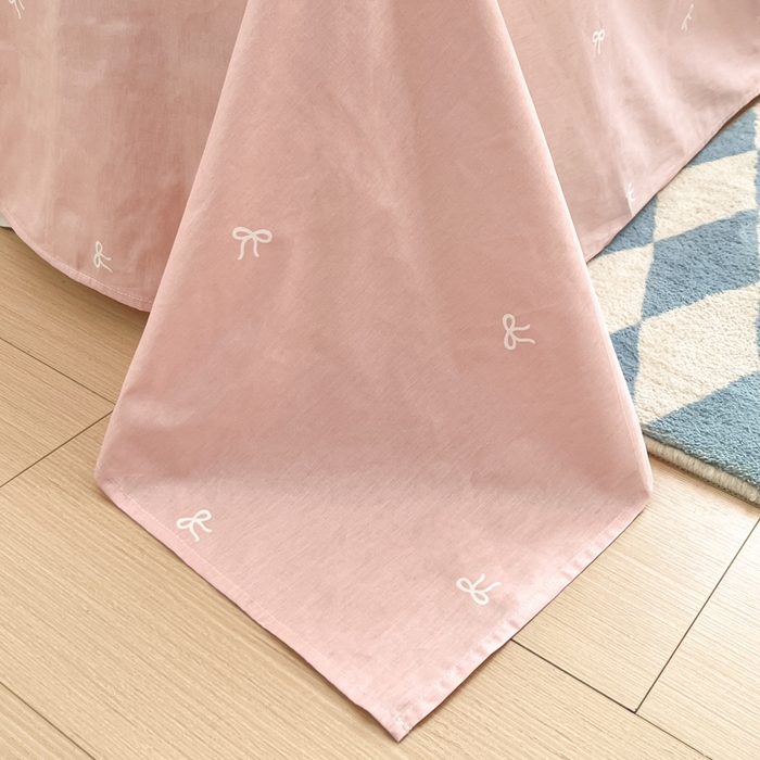 91家纺网 家纺一手货源 找家纺 吉象家纺 2025新款高支密全棉印花四件套12868跑量款 碎花狗狗