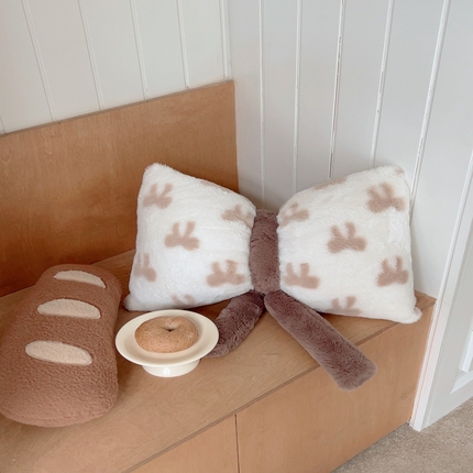 91家纺网 家纺一手货源 找家纺 （总）桔子家纺 2025新款蝴蝶结抱枕