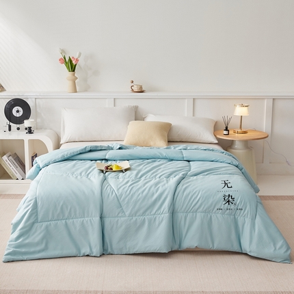 91家纺网 家纺一手货源 找家纺 （总）羽涵家纺 2025新款水洗磨毛远红外抗菌被子夏被-4款