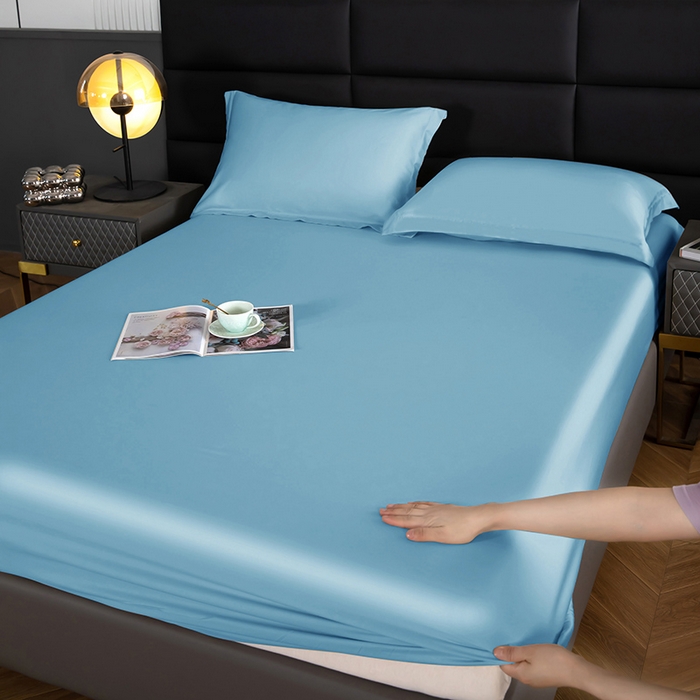 91家纺网 家纺一手货源 找家纺 天瑜家纺 2025新款纯色天丝夏被 纯  伊兰