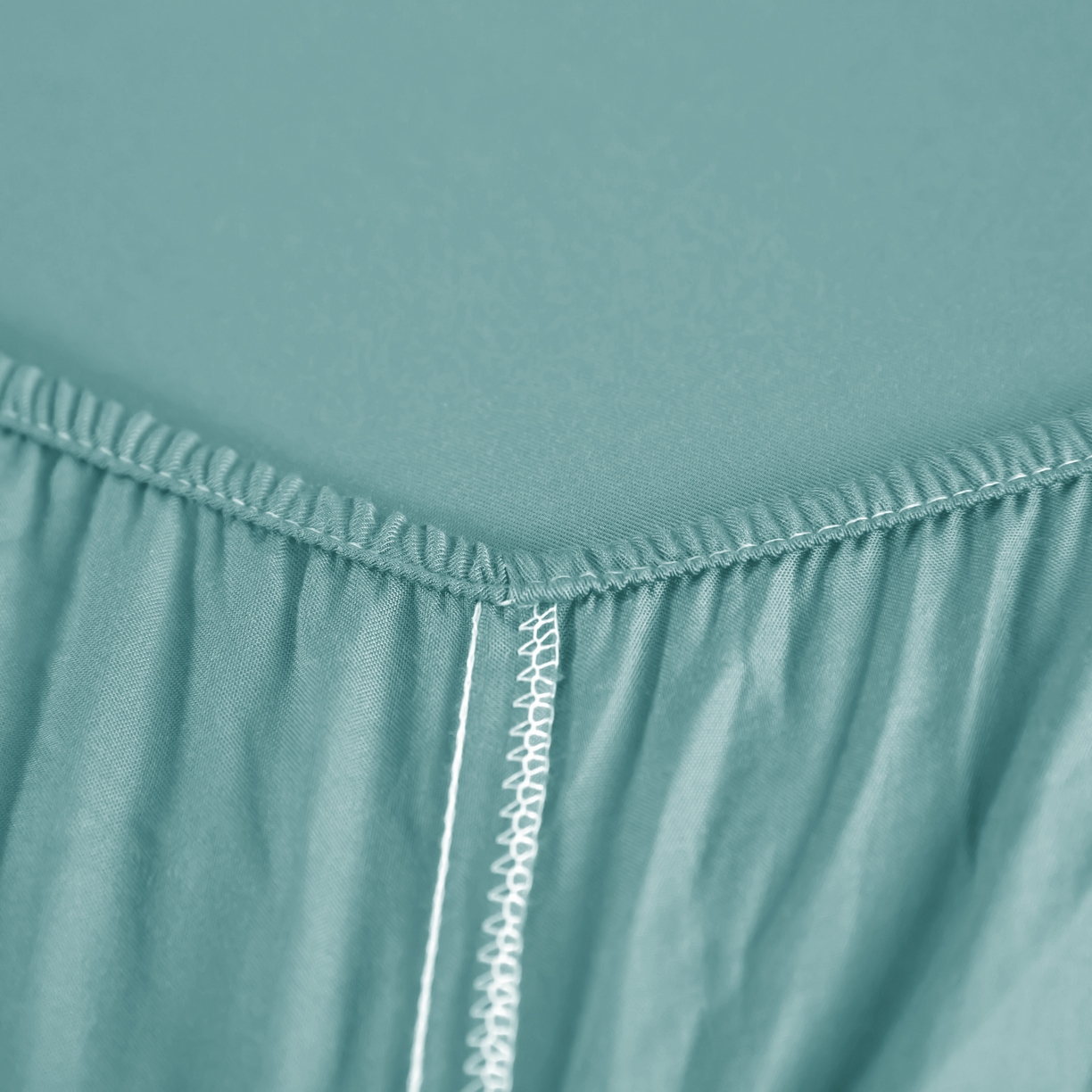 91家纺网 家纺一手货源 找家纺 天瑜 2025天丝床笠 床笠 海洋蓝