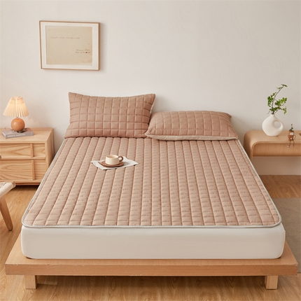 91家纺网 家纺一手货源 找家纺 （总）兄弟坊 水洗原棉夹棉床垫 床褥 床护垫 学生床垫