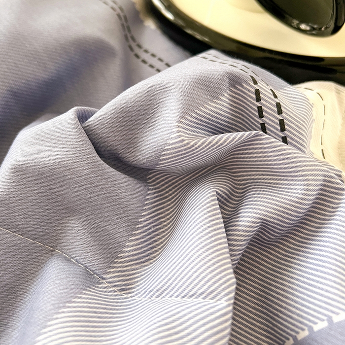 91家纺网 家纺一手货源 找家纺 尊妙被业 2025新款里外全棉印花棉花被纯棉夏被夏凉被全棉棉花夏凉被简伯格-蓝