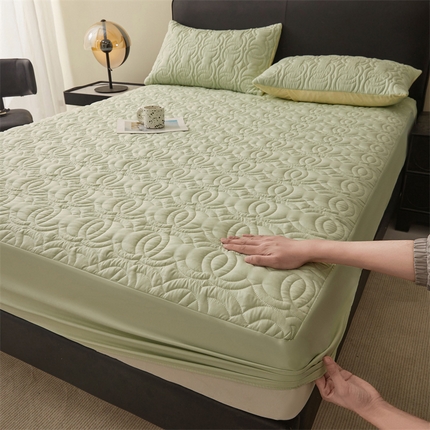 91家纺网 家纺一手货源 找家纺 （总）兄弟坊 防水原棉夹棉床垫 防水床笠 床护垫 床垫