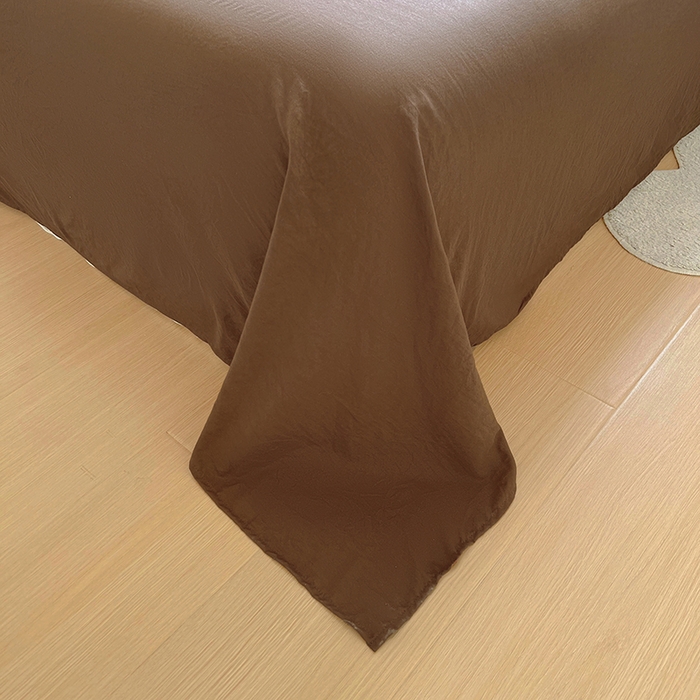 91家纺网 家纺一手货源 找家纺 2025耀达新款舒适水洗棉印花四件套 曲奇小熊-印花