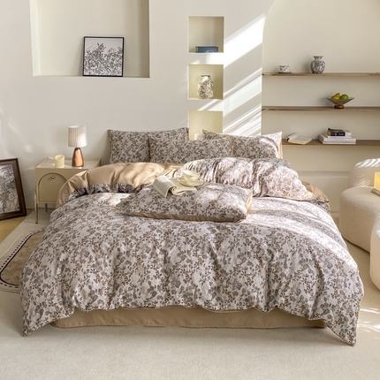 凡客家居 2025新款60s色织提花系列四件套 路易斯