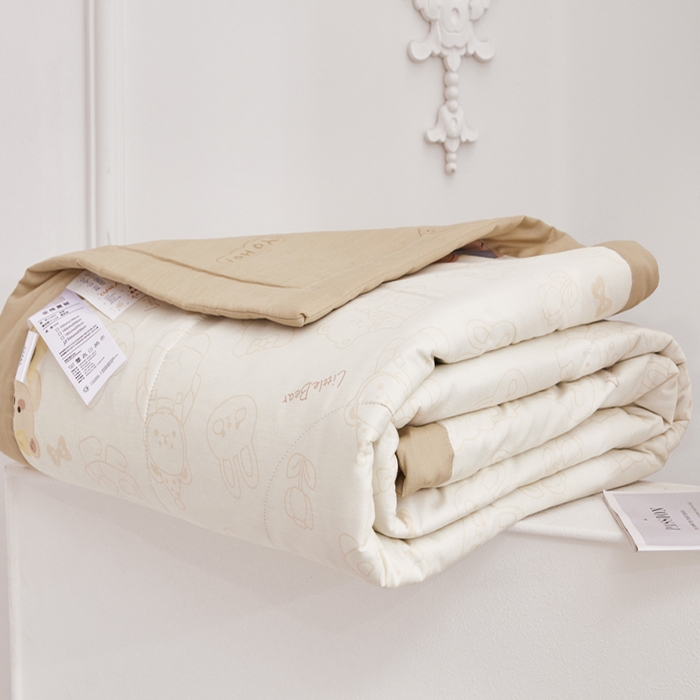 91家纺网 家纺一手货源 找家纺 尊妙被业 2025新款里外全棉印花棉花被纯棉夏被夏凉被全棉棉花夏凉被吉伊小熊