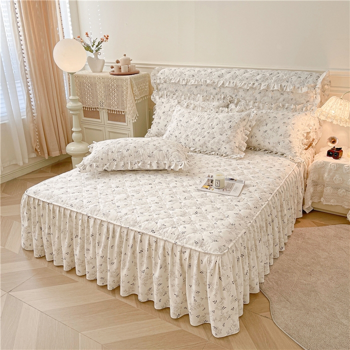 91家纺网 家纺一手货源 找家纺 十个点2025新款亲肤夹棉床头罩 茶言观色