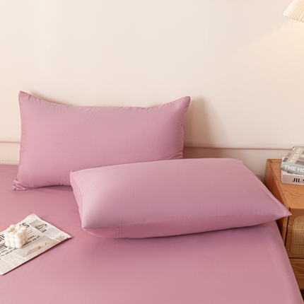91家纺网 家纺一手货源 找家纺 （总）衿成家纺 2025新款亲肤舒适防水纯色枕套