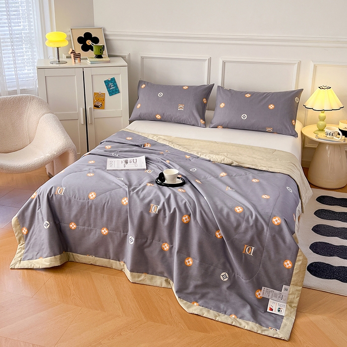 91家纺网 家纺一手货源 找家纺 尊妙被业 2025新款里外全棉印花棉花被纯棉夏被夏凉被全棉棉花夏凉被迪达拉