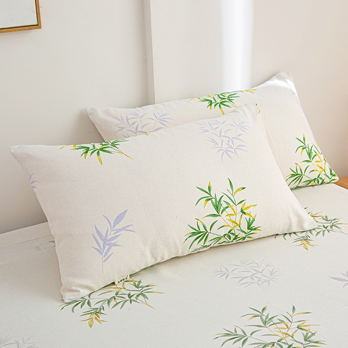 91家纺网 家纺一手货源 找家纺 首爱家纺 2025新款印花原棉标老粗布床单老粗布凉席软凉席花漾