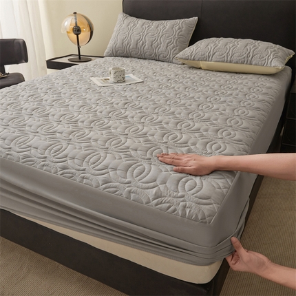 91家纺网 家纺一手货源 找家纺 （总）兄弟坊 防水原棉夹棉床垫 防水床笠 床护垫 床垫