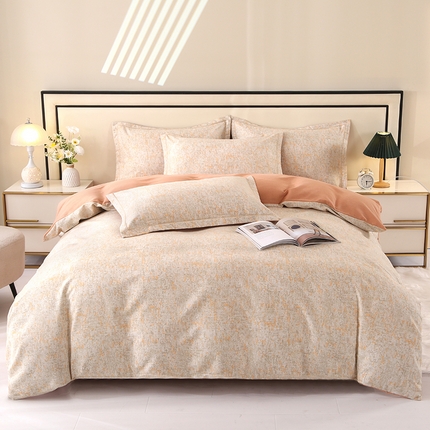 橘姿 2025升级喷气磨毛四件套加厚直播 嘉柏俪咖