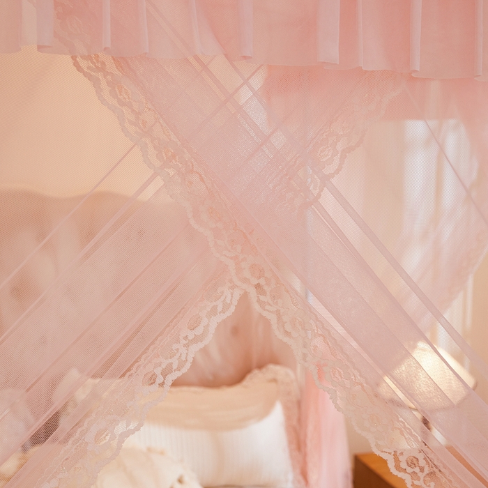 91家纺网 家纺一手货源 找家纺 梦尔佳 2025新款落地款蚊帐-赏心悦目系列860型号 藕玉