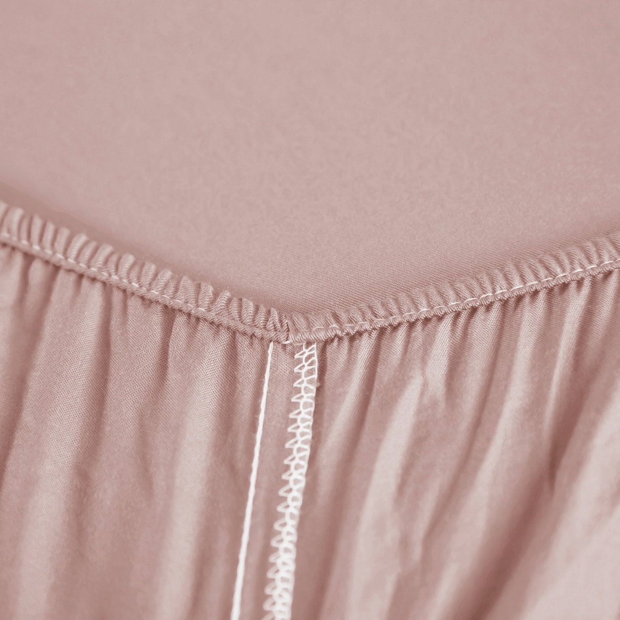 91家纺网 家纺一手货源 找家纺 天瑜 2025天丝床笠 床笠  纯豆沙