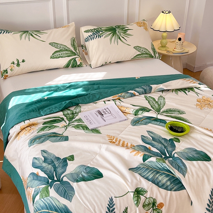 91家纺网 家纺一手货源 找家纺 尊妙被业 2025新款里外全棉印花棉花被纯棉夏被夏凉被全棉棉花夏凉被春兰瑕意