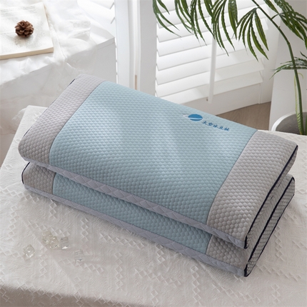 91家纺网 家纺一手货源 找家纺 （总）仁宇枕业 2025新款新品 清凉豆豆盛夏时光系列冰豆豆立体全荞麦枕头枕芯