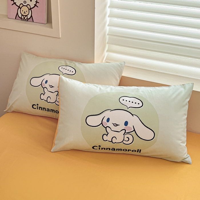 91家纺网 家纺一手货源 找家纺 （总）金爱家 2025新款纯棉数码印花大阪三丽鸥四件套