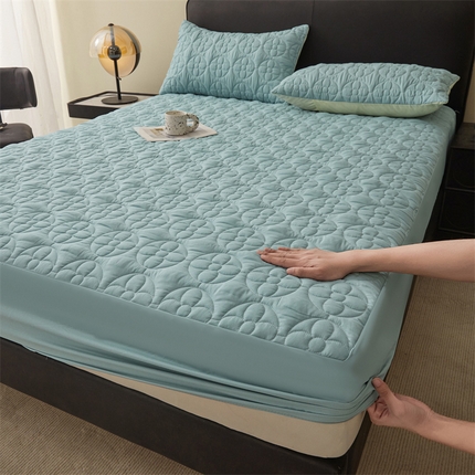 91家纺网 家纺一手货源 找家纺 （总）兄弟坊 防水原棉夹棉床垫 防水床笠 床护垫 床垫