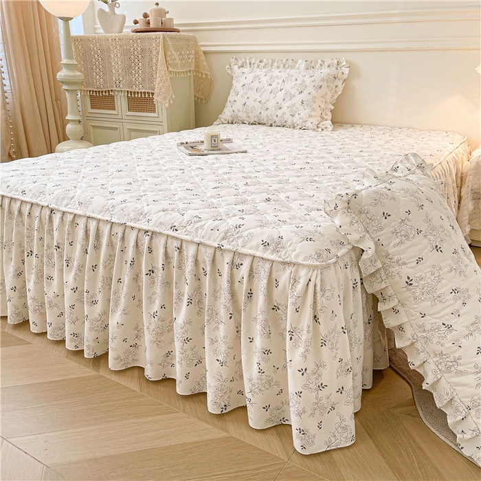 91家纺网 家纺一手货源 找家纺 十个点2025新款亲肤夹棉床头罩 茶言观色