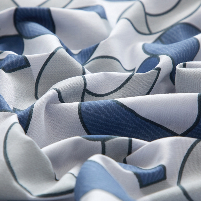 91家纺网 家纺一手货源 找家纺 启航家居2025新款春夏直播爆款全棉大版印花四件套 古奈