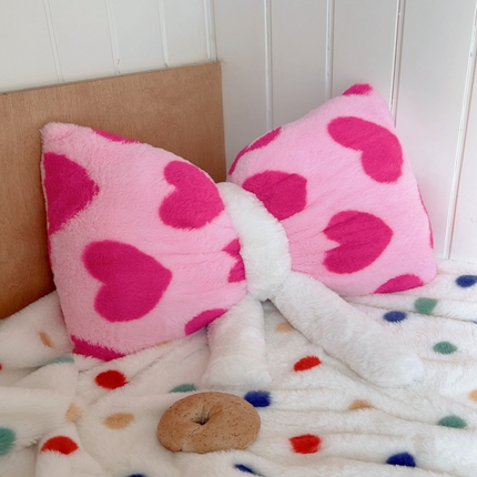 91家纺网 家纺一手货源 找家纺 （总）桔子家纺 2025新款蝴蝶结抱枕