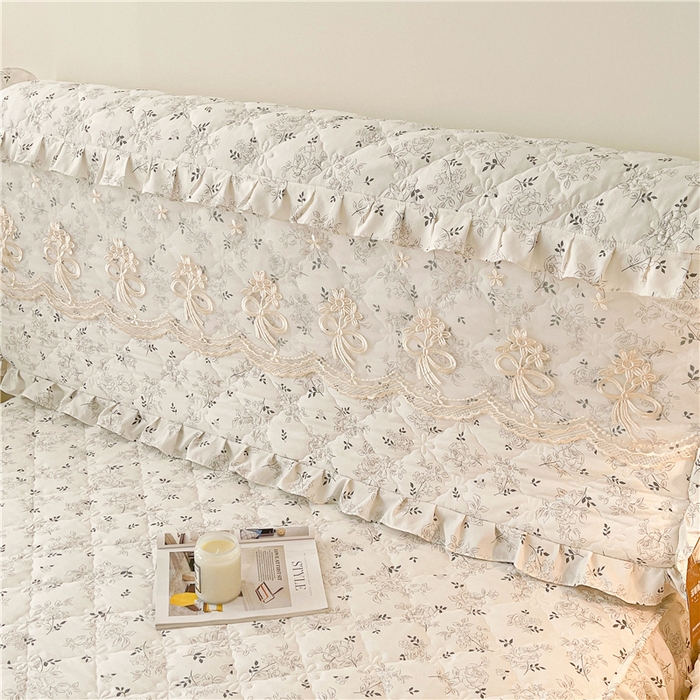 91家纺网 家纺一手货源 找家纺 十个点2025新款亲肤夹棉床头罩 茶言观色