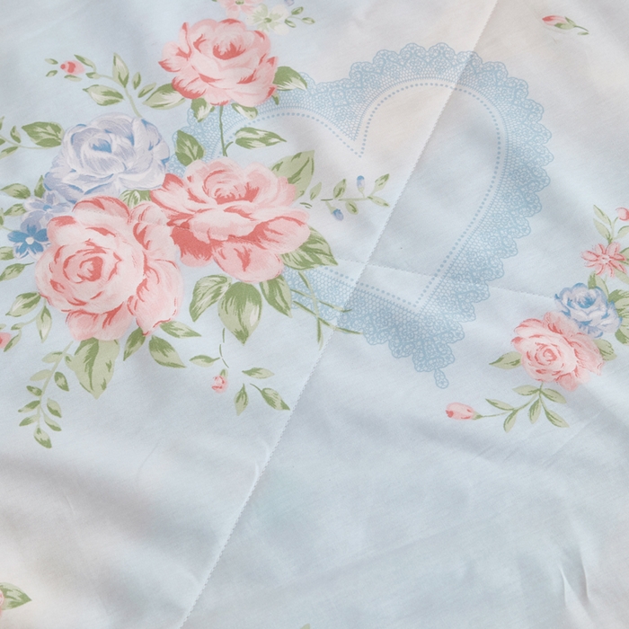 91家纺网 家纺一手货源 找家纺 尊妙被业 2025新款里外全棉印花棉花被纯棉夏被夏凉被全棉棉花夏凉被解语花